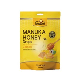 Blossom Honey MGO 550+ Drops 20 Packs 70g, Eucalyptus