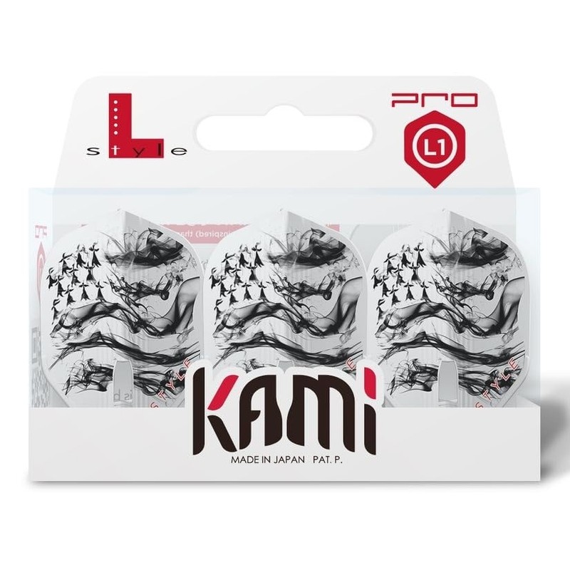 L-Style L1 Kami Thibault Tricole White V2 Dart Flights