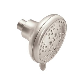 Moen CL26500BN 4-Inch Five-Function Shower Head, Brushed Nickel