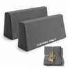 2PCS Daybed Bolster Wedge Back Pillow Covers for Twin Size