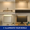 KastLite Curved Under Cabinet Light Cover Replacement | White Ribbed