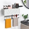 Ronjnndc Rustic Hair Dryer Holder Wall Mounted,Hair Styling Tools &