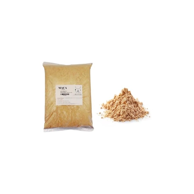 Maca Peruana Blanca en Polvo 1 Kg grado alimenticio