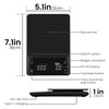 Bemece Digital Coffee Scales with Timer,0.1g/3KG High Precision Kitchen Scale