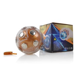 ThinkTop Shock Ball Hot Potato Game, Electric Shocking Game for Christmas, Adventure Funny Novelty Gift Fun Joking for Party, Brown