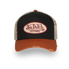 Von Dutch Mens Original Trucker Hat, brown/black, Unit size