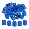 sourcing map 30pcs Rubber End Caps Cover 22mm Vinyl Screw