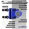 AUTMATCH D Ring Shackle Mount with Backer Plate (2 Pack)
