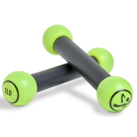 Zumba Toning Sticks 1 lb Weights Set of 2, 1 Pound Hand Weights for Women, Dumbbell Weight Set, Durable and Light 1 Pound Weights Set of 2