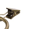 sourcingmap Curtain Clip Rings with Hooks Metal 1.5 Inch Inner