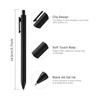 Kaco Gel Pens, 0.5 mm Fine Point, Black Ink 10