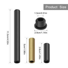 Anxingo Bushing Kit Front Lower Spring & Front Upper A-Arm Susp For Club Car Precedent 102289901