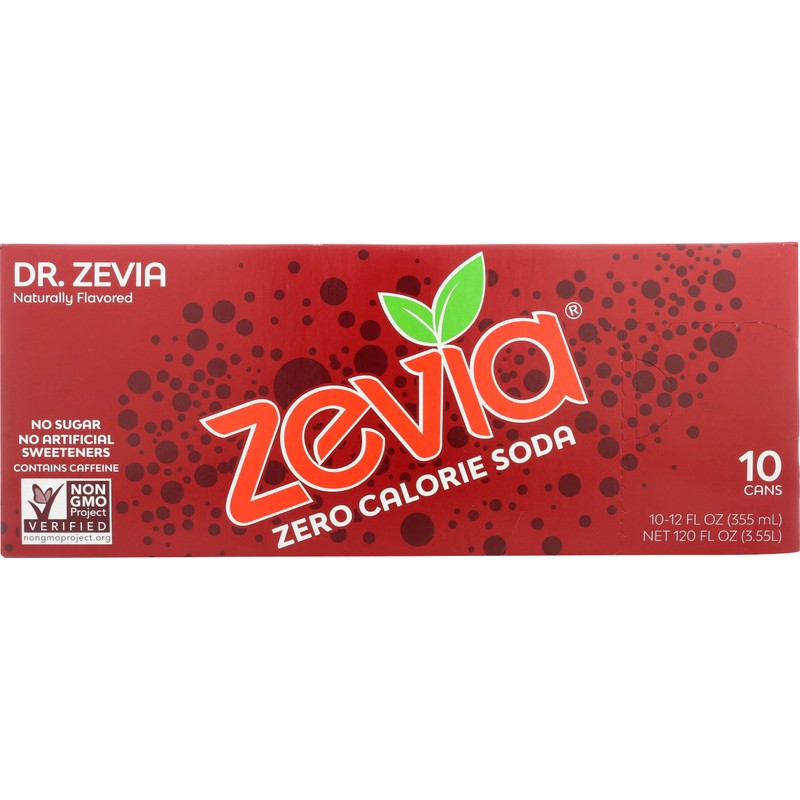 Zevia Dr Zevia Soda 10Pk Cans, 12 FZ
