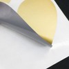 Scratch Seal Heart [Gold] Gold Large Scratch Seal Sticker 2.4