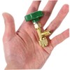 NOLITOY Brass Safety Ball Valve for Car Recharge Kit Versatile