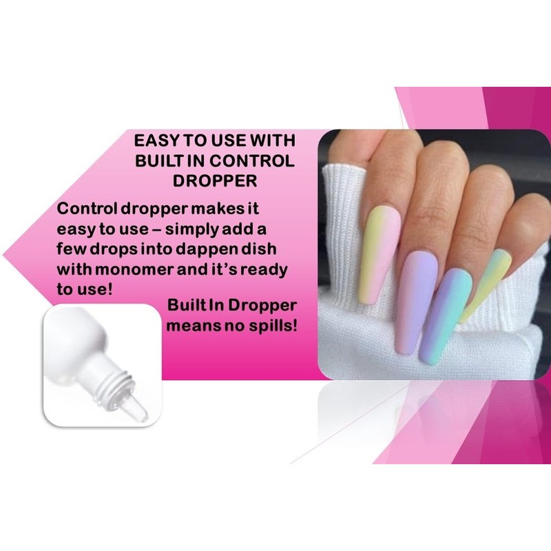 SHEBA NAILS Odor Out Acrylic Liquid Neutralizer 1/2oz Watermelon Scent-