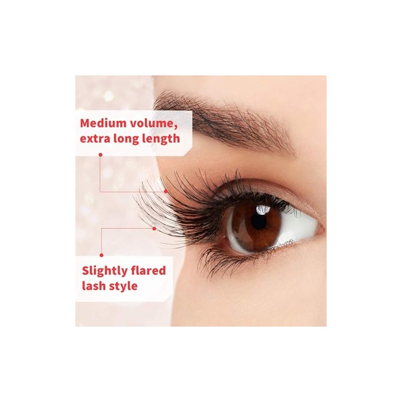 Ardell Wispies 113 Black, 6 Pairs x 1 Pack