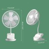 Clip On Fan Portable Rechargeable 720° Rotation Quiet Stroller Fan