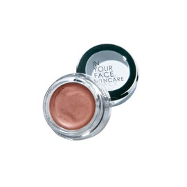 In Your Face Shimmer — Natural Bronze Glow Balm for Face & Body — 100% Natural Cream Highlighter for Cheeks, Eyes & Lips — Nourishing, Vitamin-Enriched Dewy Shimmer for All Skin Tones — Clean Beauty