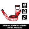 CRAFTSMAN CMXAZBS10000J Black/Red 2" x 27' Ratchet Tie Down Strap