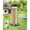 iBorn Metal Bird Feeder for Outside Hanging,Wild Bird Feeders for