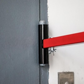 JIOGOWISE 4-IN-1 Door Hinge Adjustment Wrench Kit, Flag Hinge Repair Tool Kit, Hinge Gap Correction Spanner, Heads Size 0.6", 0.74", 0.86", 0.98", for Home, Schools, Shopping Malls (1Pack)