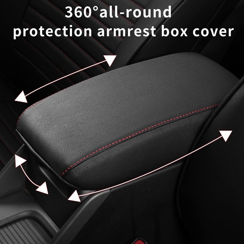 TTX LIGHTING Armrest Cover for Hyundai Palisade 2020-2022 Center Console