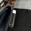 luzen 4Pcs PU Leather Lipstick Lip Balm Case Holder Portable