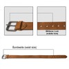 ROYALZ Antique Vintage Leather Belt for Men Buffalo Leather Made