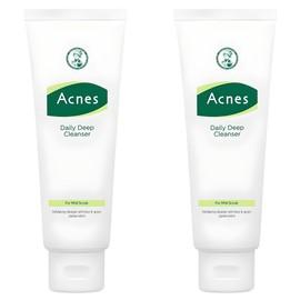 Acnes Daily Deep Cleanser, 120g, 2 pieces / 아크네스 데일리 딥 클렌저, 120g, 2개