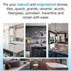 Granite, Marble & Porcelain Repair Kit (Clear, Black & Acrylic)