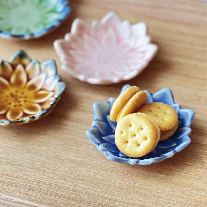 Tanaka Chopsticks Shop Fiore Chopsticks Rest, Rosa, Mino Ware, Made