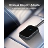 Irosiy Car Play Wireless Adapter Compact Wireless Adapter for Carplay