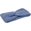 styleBREAKER 04026072 Women's Knitted Headband with Twist Knot and Rib