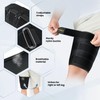 Hamstring Compression Sleeve with 3 Adjustable Straps,Thigh Compression Sleeve for