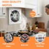 8" Kitchen Exhaust Fan with Variable Speed Controller, 686CFM Wall