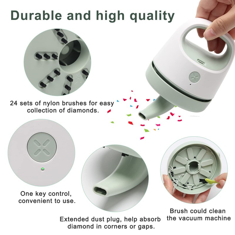 Diamond Painting Tools for Drill Quicker Picker, Luxiv Diamond Painting
