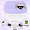 Cordless UV Nail Lamp with 4 Timers & Smart Sensor,