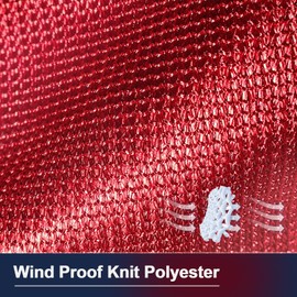 Knit Polyester American Flag 5x8 FT Outdoor Heavy Duty TearProof Series, Luxury American Flags 5x8 for Outside, USA US Flag with Wind Tunnel and Glow Effect, Embroidered Stars, Brass Grommets