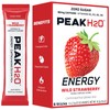PeakH20 Electrolytes Powder Hydration Packets | Strawberry | 72 Servings