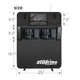 atliprime Truck Tailgate Pickup Soft Rack Pickup Tailgate Protective pad for bickcle/Kayak/ski/Ladder (Reinfore 32" for 2seats)