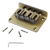 4 String Guitar Bridge Ukulele Bass Metal Bridge Replacement for