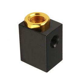 Vogueing Tool 1/2" BSP Quick Exhaust Air Valve Aluminum Alloy Durable One Way Quick Exhaust Control Valve Pneumatic Air Flow