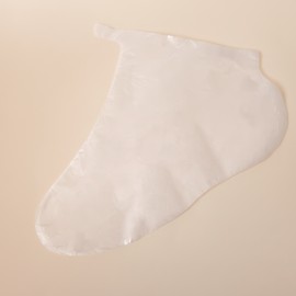 FORESTA Disposable Foot Care Foot Pack Vinyl Sheet 100 Sheets Transparent Sock Type Dead Skin Cell Care Wrap Vinyl
