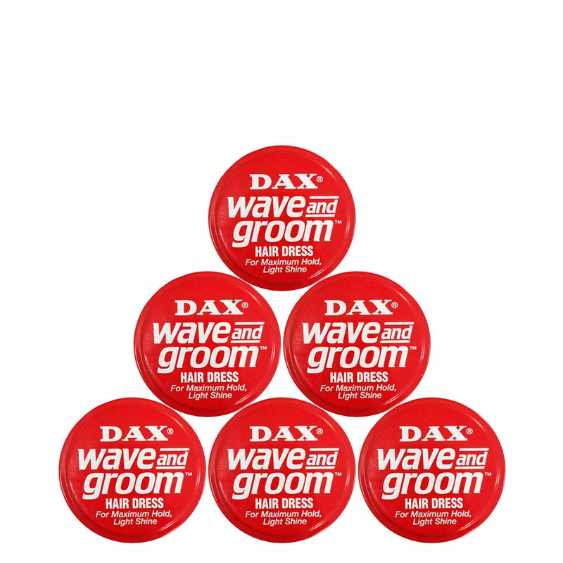 Dax Wave and Groom Hair Dress, 3.5-Ounce Jars (Pack of