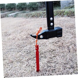 Parliky 10pcs 18cm Aluminum V-Shape Tent Pegs for Snow Tent Stakes Outdoor Gear