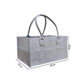 Diaper Caddy Organizer for Nursery and Car, Baby Essentials Organizer - Baby Registry Must Have