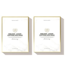 Rebloom Soothing Gold Mask Pack 1 Box 25ml / 리블룸 수딩 골드 마스크팩 1박스 25ml X 5EA+1EA
