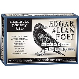 Magnetic Poetry - Edgar Allan Poet Kit - Words for Refrigerator - Write Poems and Letters on The Fridge - Made in The USA