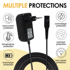 GBULTR Fensterreiniger Ladeger?t Ersetzen 5.5V Ladekabel Kompatibel mit K?rcher WV1, WV2, WV 2 Premium 2. Gen, WV5 Premium 2. Gen, WV51, WV55, WV55R, WV60, WV60 Plus, WV70 Plus, WV75, WV75 Plus